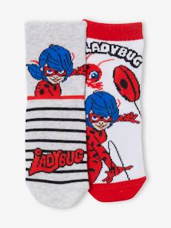 Menina 2-14 anos-Roupa interior-Lote de 2 pares de meias, Miraculous®: As Aventuras de Ladybug