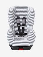 Capa elástica para cadeira-auto 0+/1 Denim estrelas+Riscas 