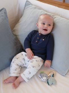 Bebé 0-36 meses-Calças, jeans-Calças em moletão, para recém-nascido