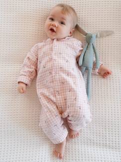 -Pijama em flanela de algodão, para bebé