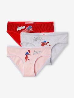 Menina 2-14 anos-Roupa interior-Lote de 3 cuecas Miraculous®: As aventuras de Ladybug, para criança