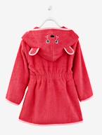 Roupão disfarce personalizável Rosa Médio Liso Com Motivo+Verde Médio Liso Com Motivo 