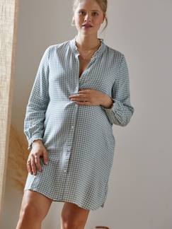 Roupa grávida-Pijamas, homewear-Camisa de dormir, especial gravidez e amamentação