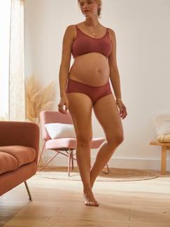 Roupa grávida-Coleção sem costuras-Soutien com detalhe em renda, para gravidez e amamentação