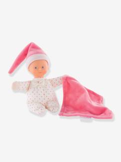 Brinquedos-Primeira idade-Boneca Minirêve, Coração Rosa, da COROLLE