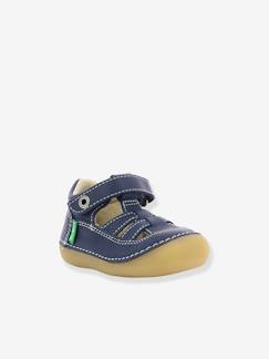 Calçado-Calçado bebé (16-26)-Bebé caminha menino (19-26)-Sandálias em pele, para bebé, Sushy Originel Softers da KICKERS®