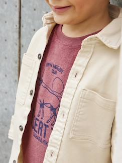 Menino 2-14 anos-Camisas-Casaco tipo camisa estilo aventureiro