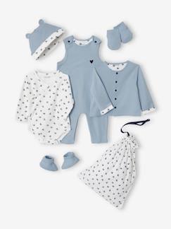 Bebé 0-36 meses-Conjunto de 6 peças + bolsa personalizável, para recém-nascido