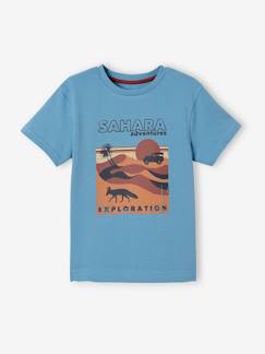 Tendência Caravana-T-shirt sahara de mangas curtas, para menino