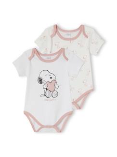 Bebé 0-36 meses-Bodies-Lote de 2 bodies Snoopy Peanuts®, para bebé