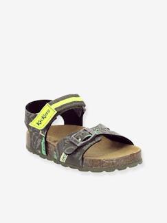Calçado-Calçado menino (23-38)-Sandálias em pele, para criança, Sostreet Sokick da KICKERS®