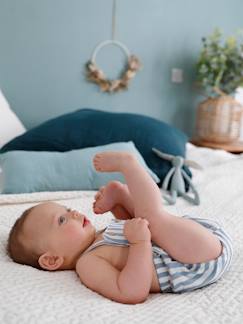 Bebé 0-36 meses-Calças, jeans-Macacão curto, para bebé recém-nascido