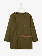 Bibe com dinossauros, personalizável, para menino VERDE ESCURO ESTAMPADO 