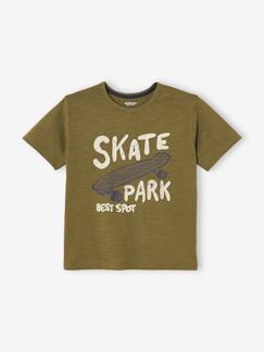 Menino 2-14 anos-T-shirts, polos-T-shirt com motivo gráfico, para menino