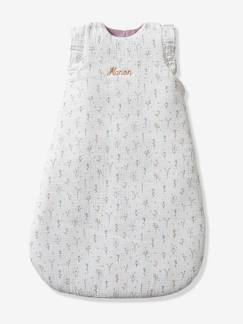 Têxtil-lar e Decoração-Roupa de cama bebé-Saco de bebé sem mangas, em gaze de algodão, Doce Provença