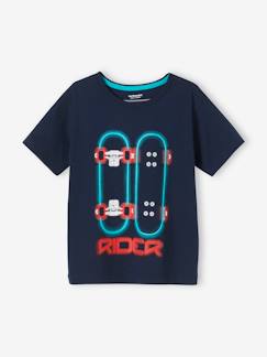 Menino 2-14 anos-T-shirts, polos-T-shirt com motivo gráfico, para menino