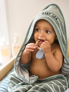 Bebé 0-36 meses-Capas, roupões de banho-Capa de banho + luva, Baby Spa