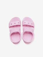 Sandálias para bebé, Classic Crocs Sandal T CROCS™ AZUL ESCURO LISO+ROSA CLARO LISO 