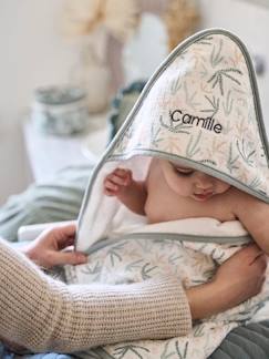 Personalizáveis-Capa de banho para bebé, em gaze de algodão, Sob o Oceano