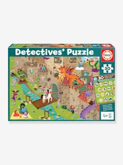 Brinquedos-Jogos educativos-Puzzle de 50 peças Detetive no Castelo - EDUCA