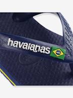 Chinelos Baby Brasil Logo II, HAVAIANAS azul+marinho+rosa-bombom 