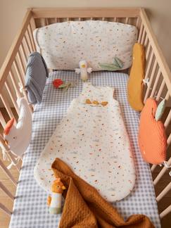Têxtil-lar e Decoração-Roupa de cama bebé-Contorno de berço/contorno de parque modulável, Lovely Farm