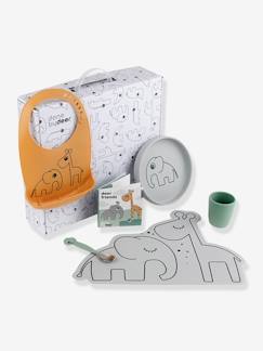 Puericultura-Alimentação Bebé-Conjunto de refeição com 5 peças em silicone, da DONE BY DEER Goodie Box