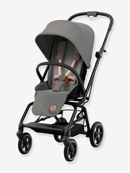 Carrinho de bebé reversível, todo o terreno, CYBEX Eezy S Twist+ 2 cinzento+preto 