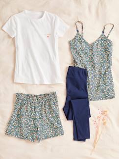 Roupa grávida-Pijamas, homewear-Conjunto homewear de 4 peças, especial gravidez e amamentação