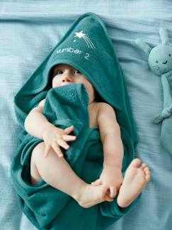 Bebé 0-36 meses-Capas, roupões de banho-Conjunto personalizável com capa + luva de banho, Oeko-Tex®