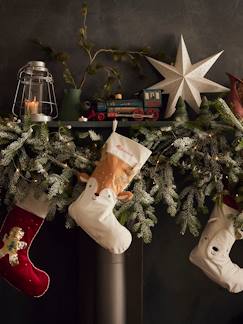 Têxtil-lar e Decoração-Decoração-Adereços de decoração-Meia de Natal personalizável, Rena