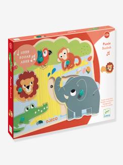 Brinquedos-Jogos educativos-Puzzle Sonoro Baobab - DJECO