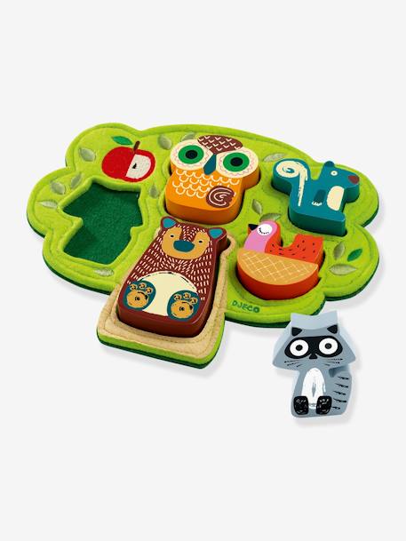 Puzzle Feltro Oski -DJECO verde 