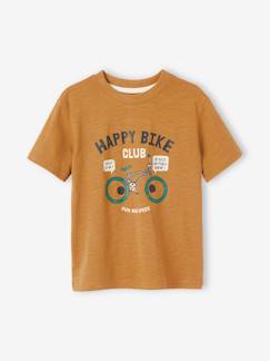 Menino 2-14 anos-T-shirts, polos-T-shirts-T-shirt "Happy bike", de mangas curtas, para menino