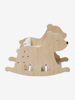 Brinquedos-Primeira idade- Baloiços, carrinhos de marcha, andarilhos e triciclos-Urso polar baloiço, em madeira FSC®