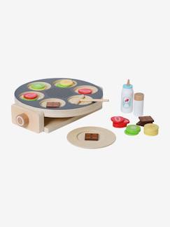 Brinquedos- Jogos de imitação- Cozinhas de brincar-Conjunto para fazer panquecas, em madeira FSC®