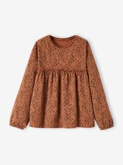 Menina 2-14 anos-Camisola modelo blusa estampada, para menina
