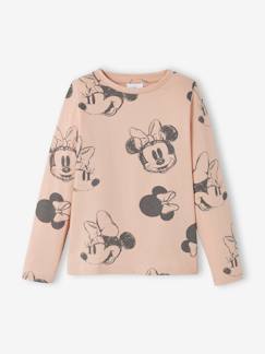 Menina 2-14 anos-Camisola Minnie® da Disney, de mangas compridas, para criança