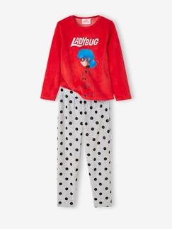 Menina 2-14 anos-Pijama Miraculous®, em veludo, para criança