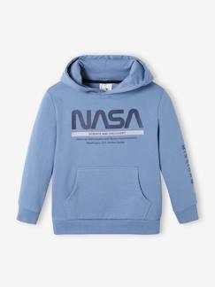 Menino 2-14 anos-Camisolas, casacos de malha, sweats-Sweatshirts-Sweat NASA®, com capuz, para criança