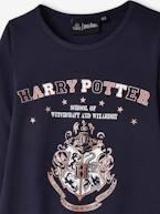 Conjunto Camisa de noite + Leggings do Harry Potter AZUL ESCURO LISO COM MOTIVO 