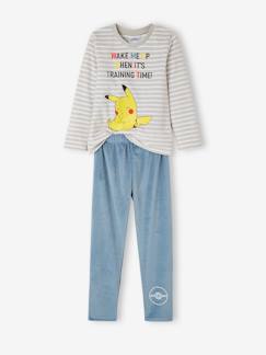 Menino 2-14 anos-Pijamas-Pijama Pokémon®, em veludo, para criança