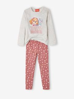Menina 2-14 anos-Pijama Patrulha Pata®, em veludo, para criança