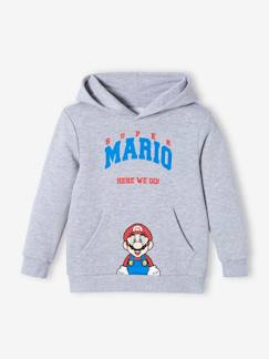 Menino 2-14 anos-Camisolas, casacos de malha, sweats-Sweat Super Mario®, com capuz, para criança