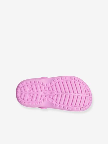 Socas para bebé, Classic Lined Clog T CROCS (TM) azul+rosa 