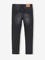 Jeans slim morfológicos 'waterless', medida das ancas MÉDIA, para menina AZUL ESCURO DESBOTADO+AZUL ESCURO LISO+CINZENTO ESCURO LISO+PRETO ESCURO LISO 