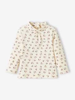 Bebé 0-36 meses-T-shirts-Camisolas gola alta-Camisola em canelado, gola alta, para bebé
