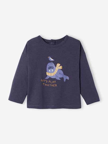 Camisola fantasia de mangas compridas, para bebé azul-noite 