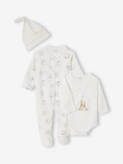 -Conjunto pijama + body + gorro, Winnie The Pooh da Disney®, para bebé