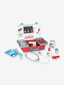 Brinquedos- Jogos de imitação-Casa, bricolagem e profissões-Maleta Médica - SMOBY